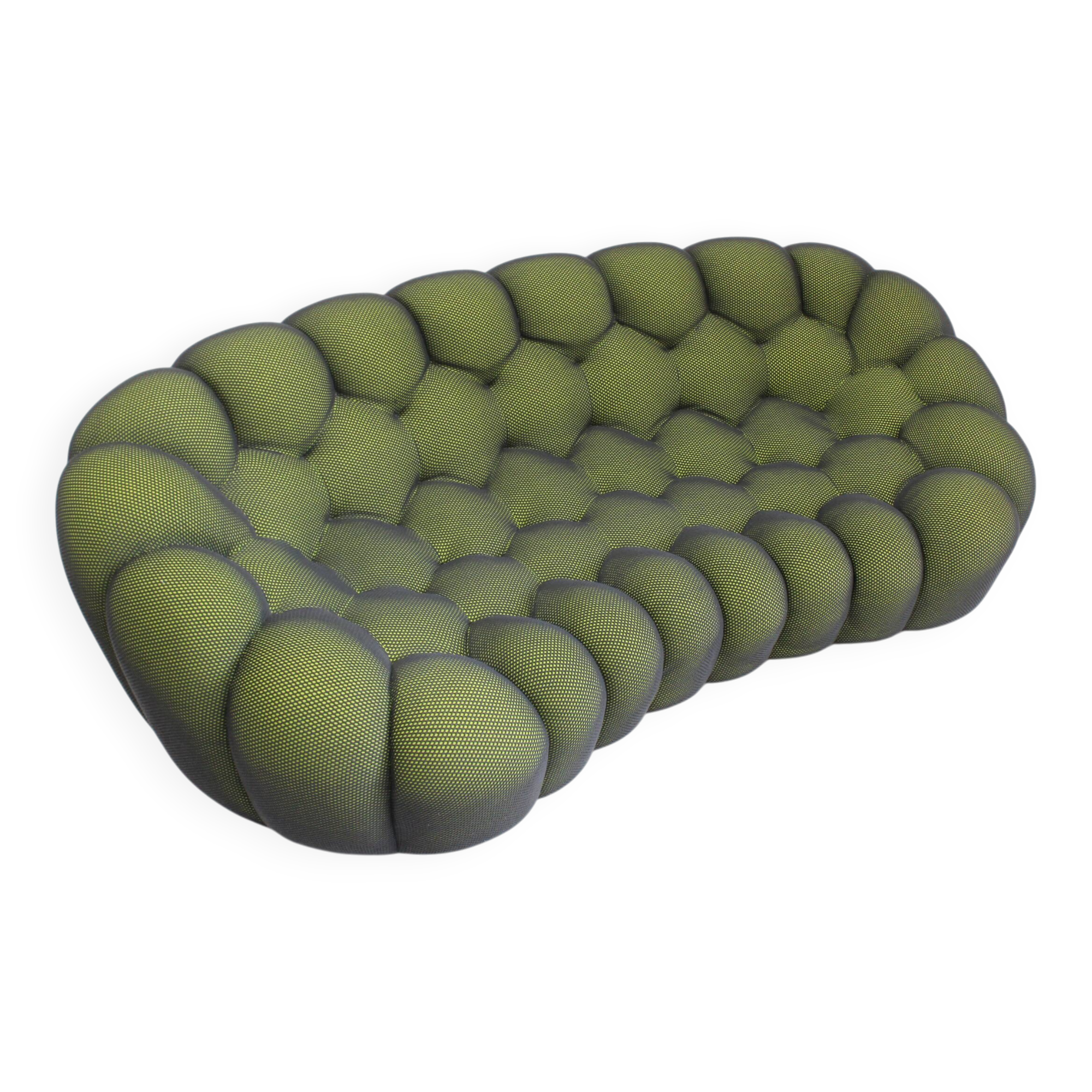 Roche Bobois Bubble sofa green