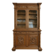 Renaissance-Style Oak Hunting Lodge Library