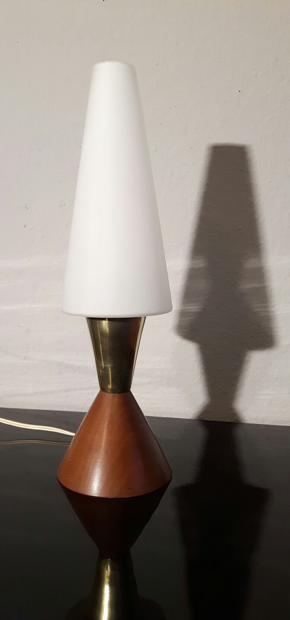 Pair of Scandinavian lamps of the 1950s