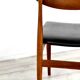 Set Of 6 Vintage Midcentury Danish Teak Chairs. Delivery. Modern /