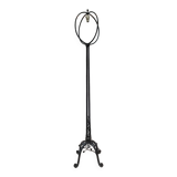 Lampadaire art déco en fer forgé