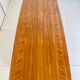 Midcentury Modern Big Wood Sofa Table, Italy 1960