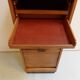 Vintage filing cabinet with roller shutter