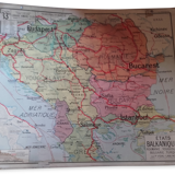 Old poster of geography.