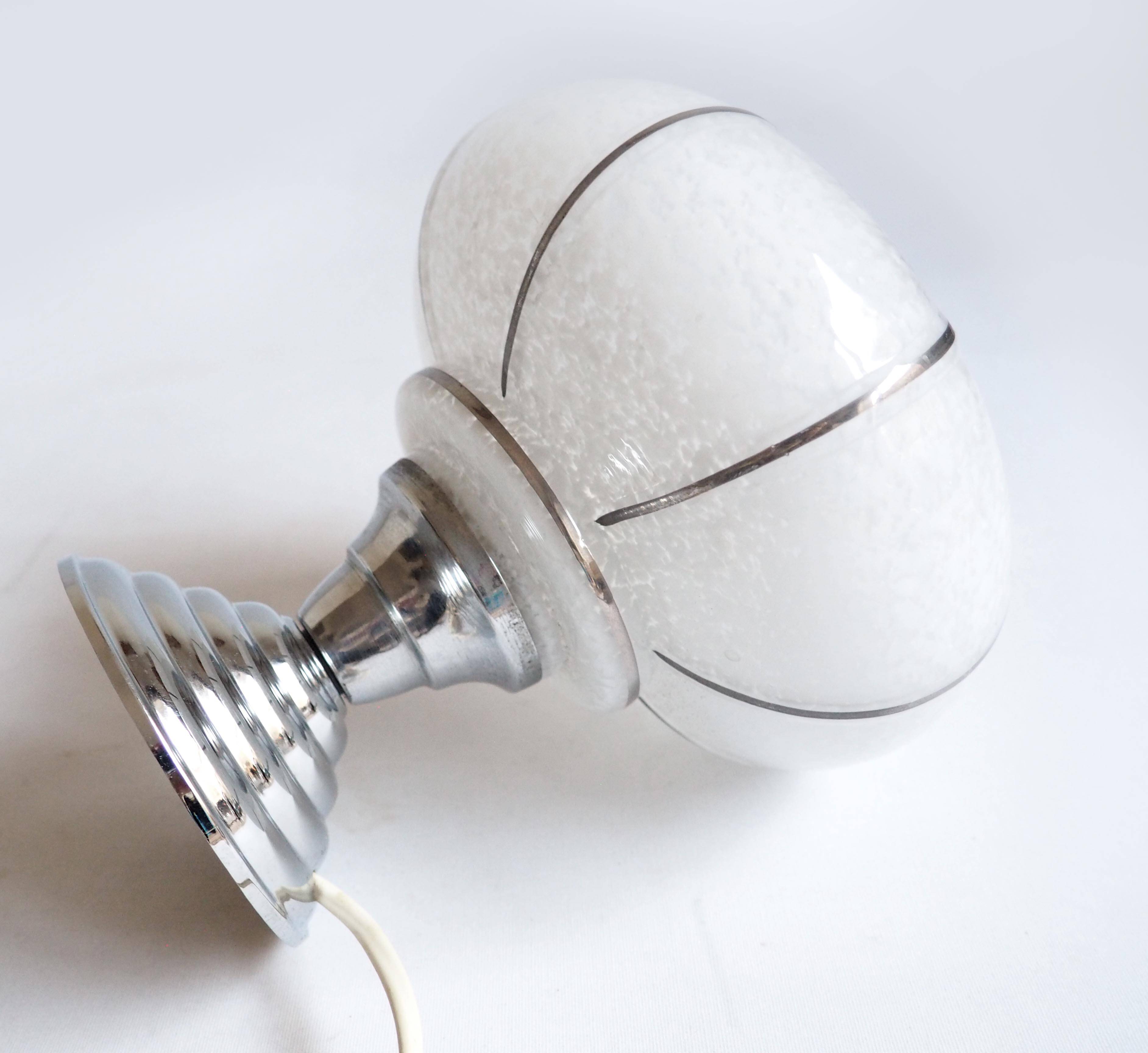 Clichy glass lamp