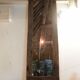 Reclaimed wood mirror 44x150