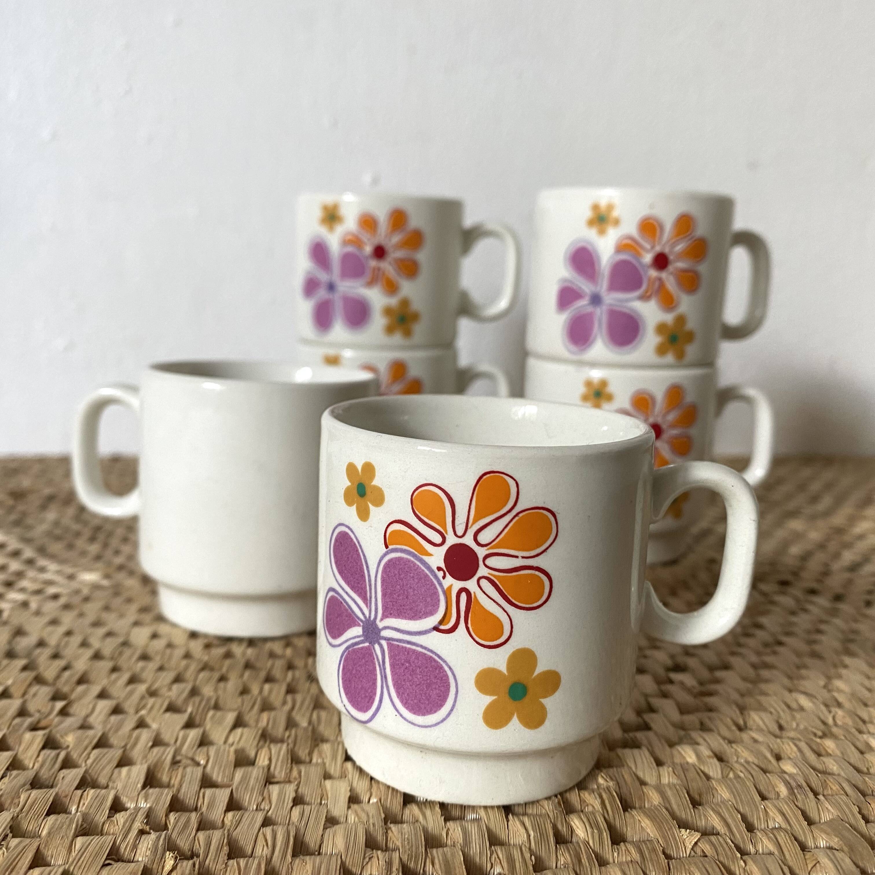 Vintage Italy Pagnossin espresso coffee cups