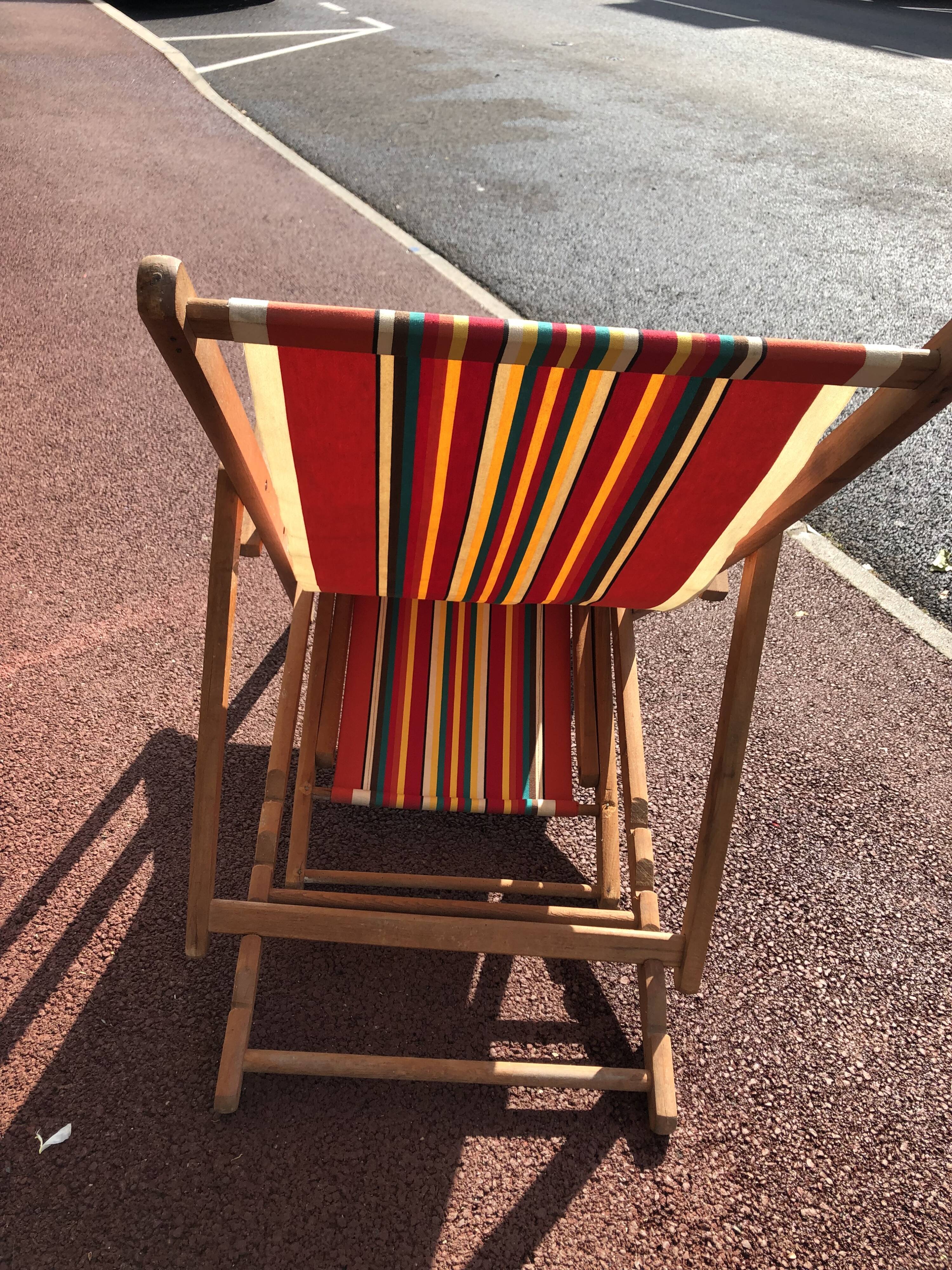 Chilean transat vintage stripes