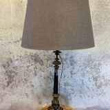 Candle holder lamp from the Napoleon III era.