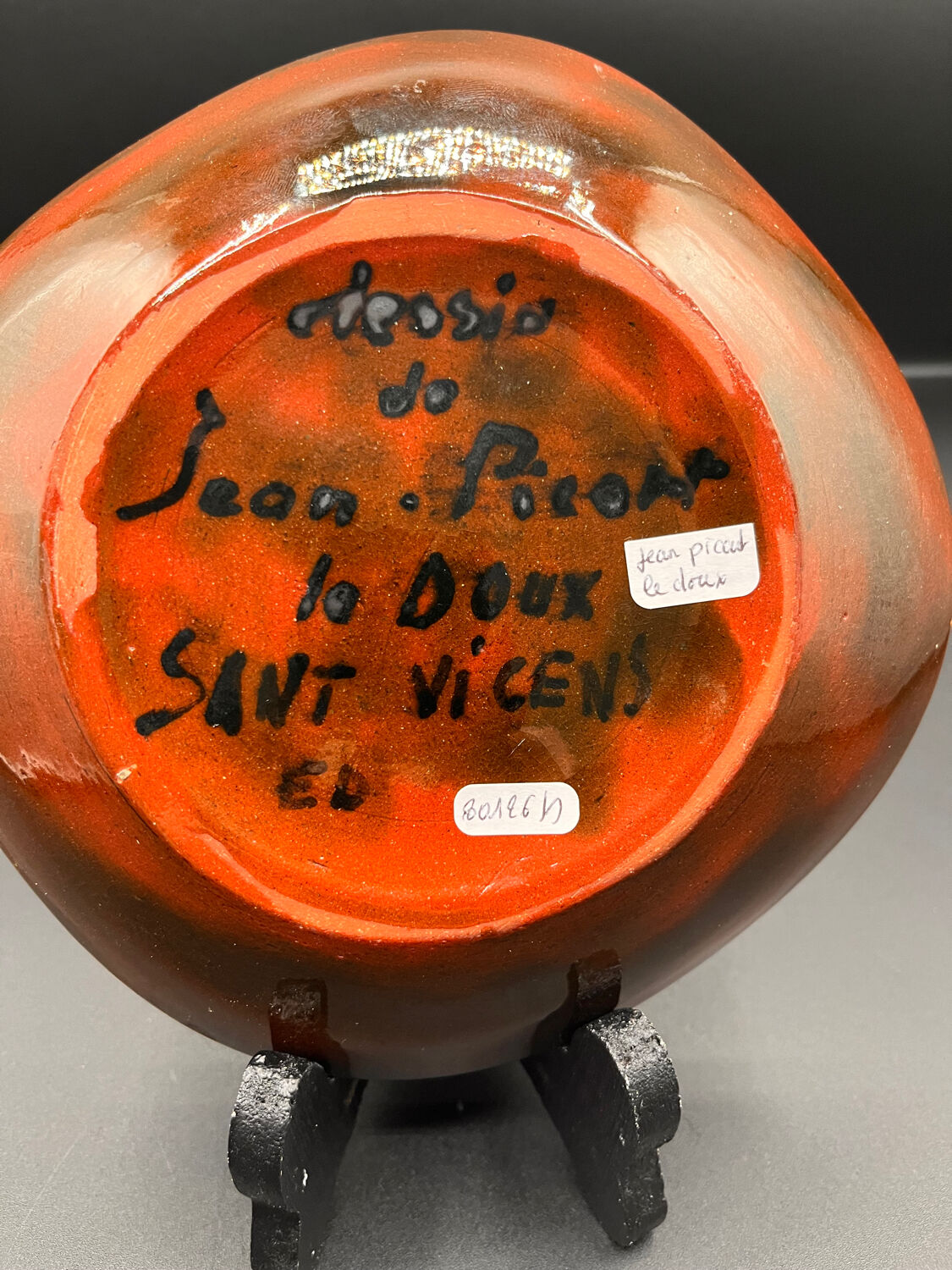 Glazed ceramics Jean Picart Le Doux Saint-Vicens