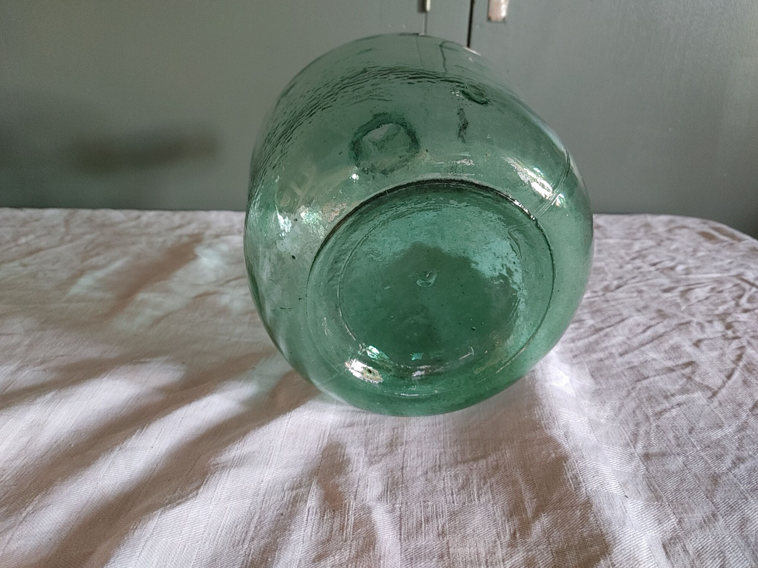 Dame Jeanne Ancienne Bubbled glass 5 liters