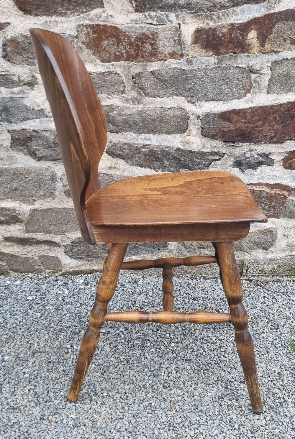5 Baumann chairs, Scandinavian spirit, vintage 60s