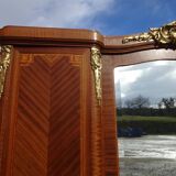 Old three-door wardrobe