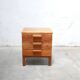 Meuble d'appoint chevet vintage en bois