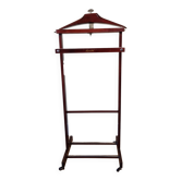 Valet de nuit en bois et métal Sipratic, France, des années 50-60.