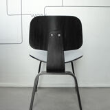 Black DCW chair by Charles & Ray Eames for Herman Miller, 1980