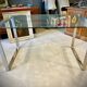Ancien bureau en verre