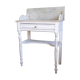 Wood dressing table and marble