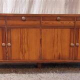 70s design pine sideboard