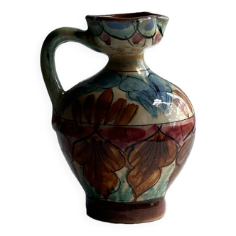 Small hand-painted jug Ceramica Ericina