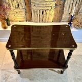 Vintage rolling trolley Golden Border