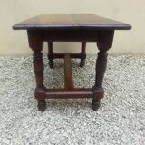Table basse en chêne XIX siècle