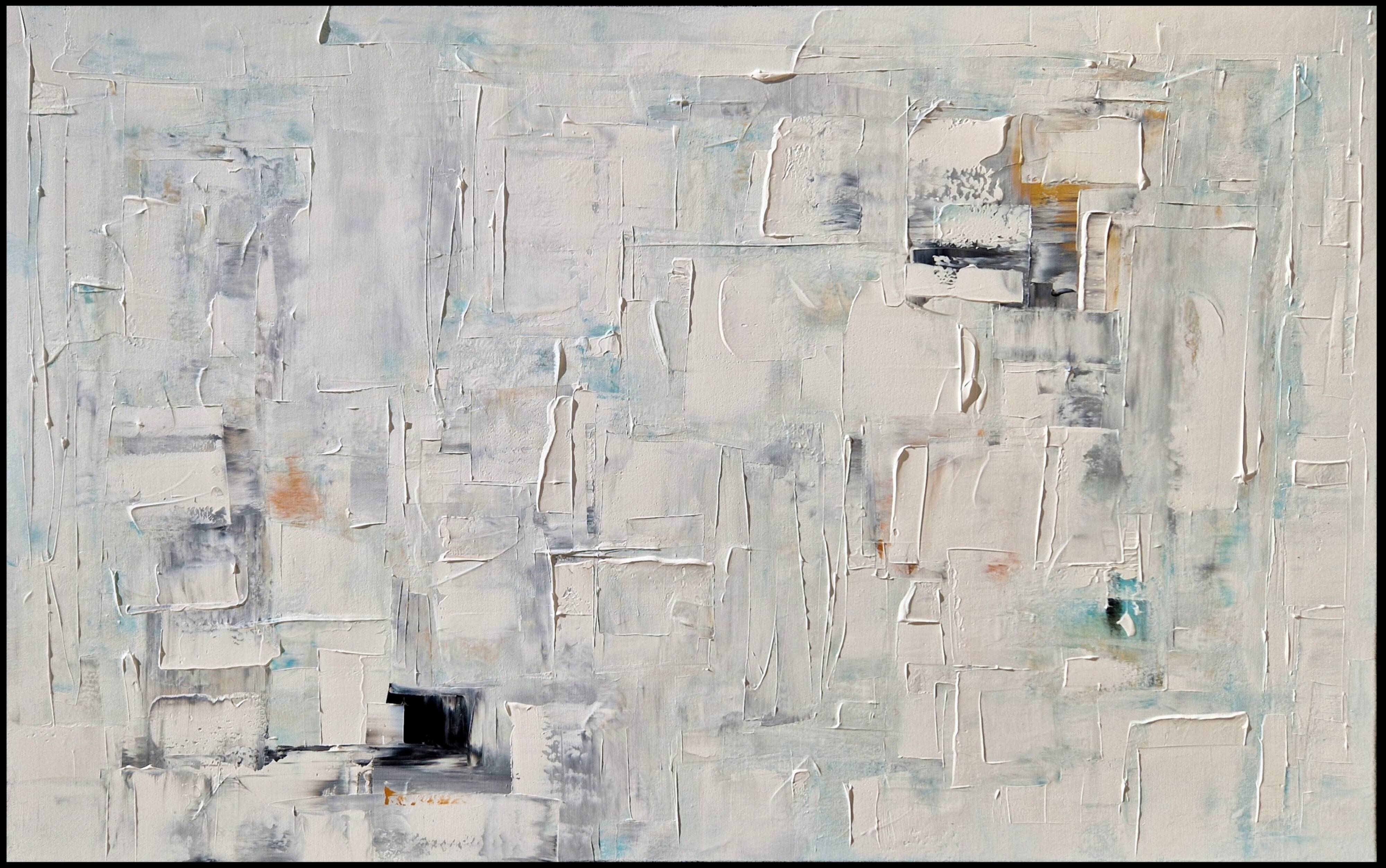 Abstract painting table