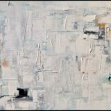 Abstract painting table