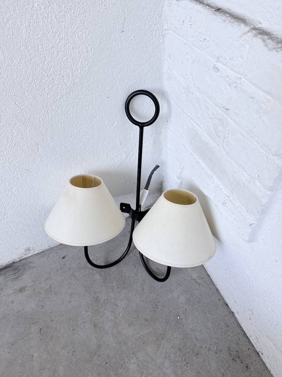 Applique double feux royère