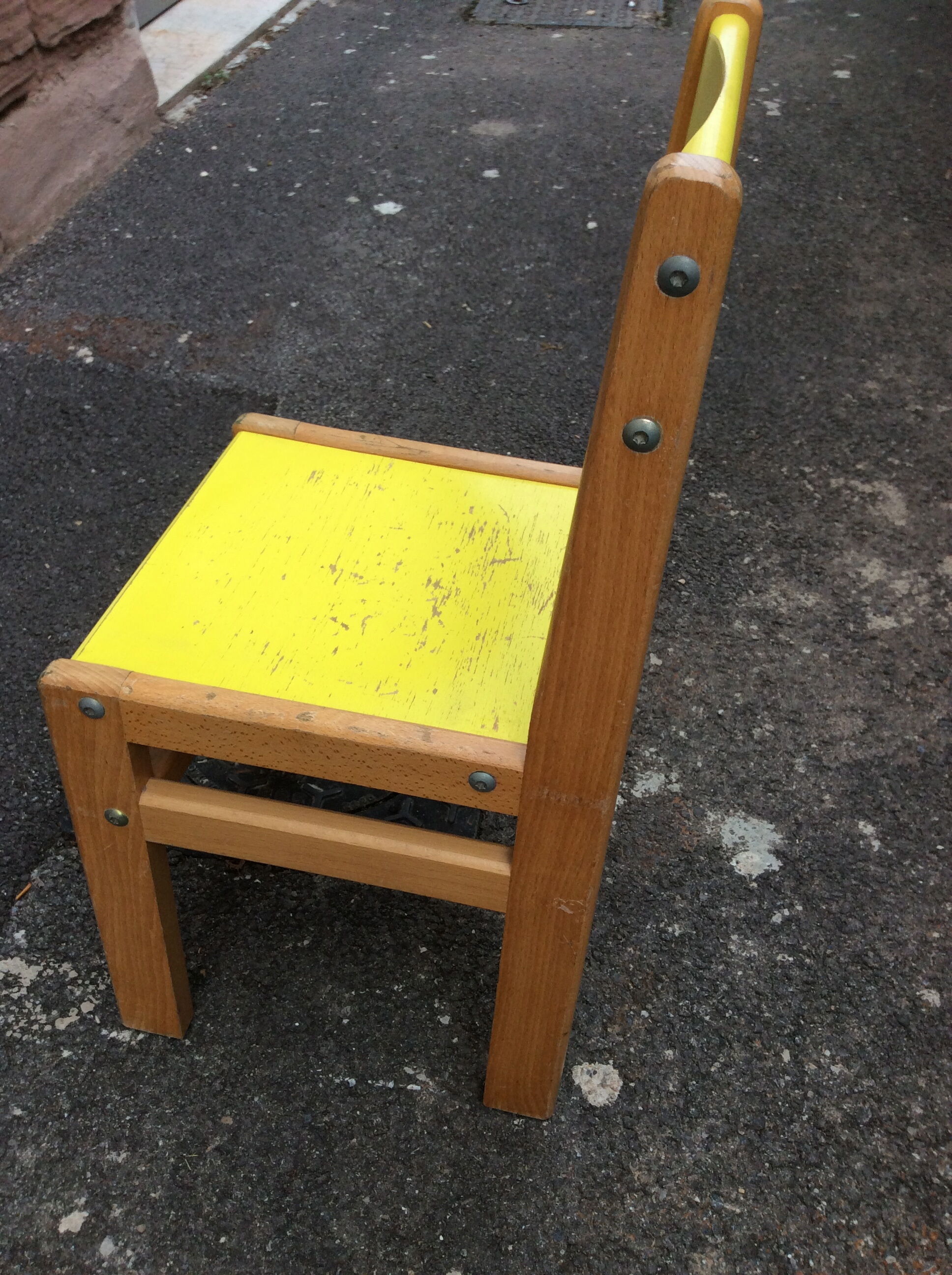 Office - child chair for school from the 1970s