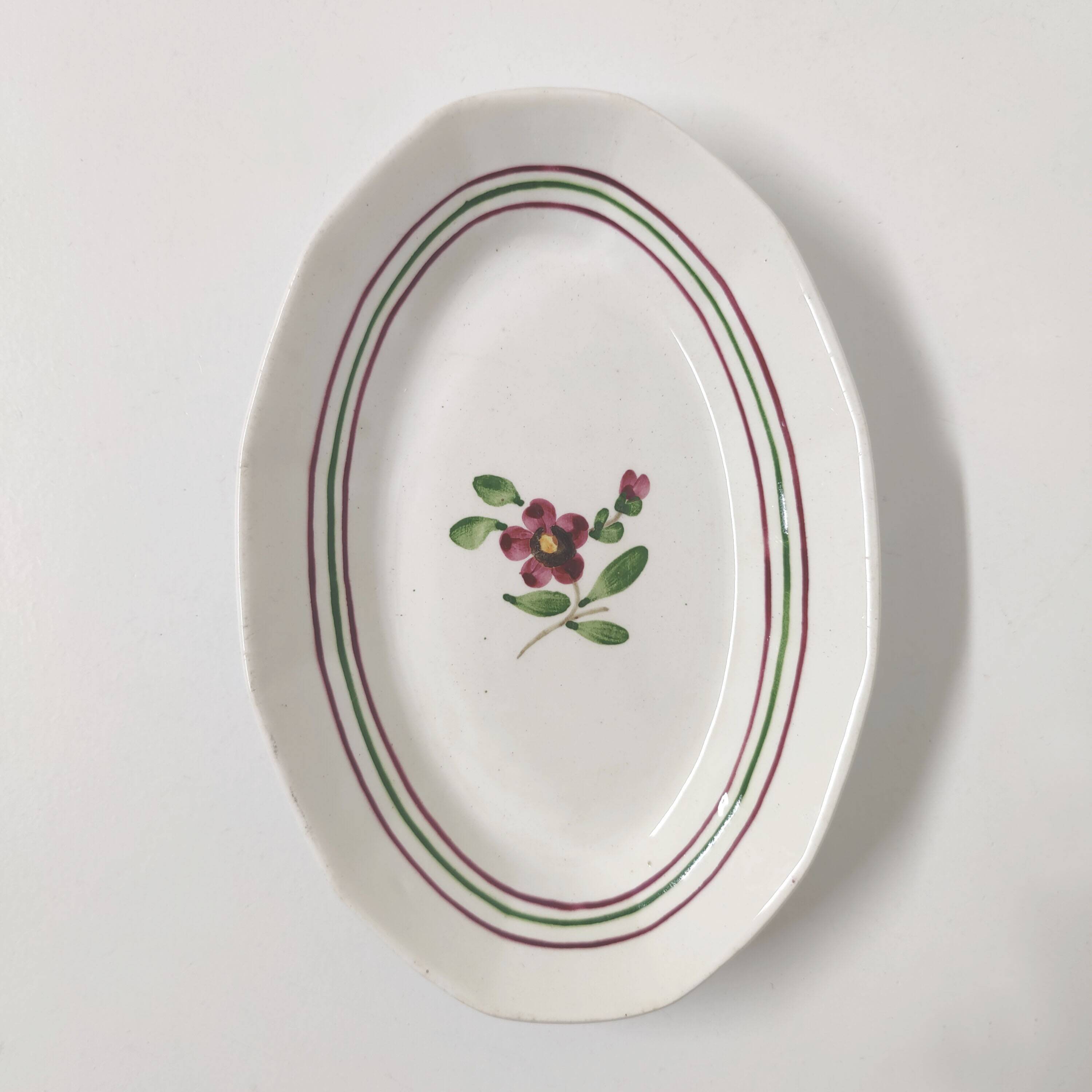 Ravier Sarreguemines Armelle model flower decor