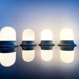 Set of 4 lamps artemide, italy 1970s