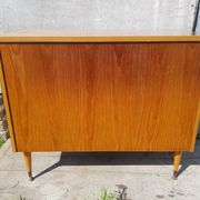 Old Furniture Machine To Sew SINGER Wood Feet Compas FRANCE Vintage