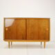 Mid-century upcycled cabinet on high gloss, 1960's
