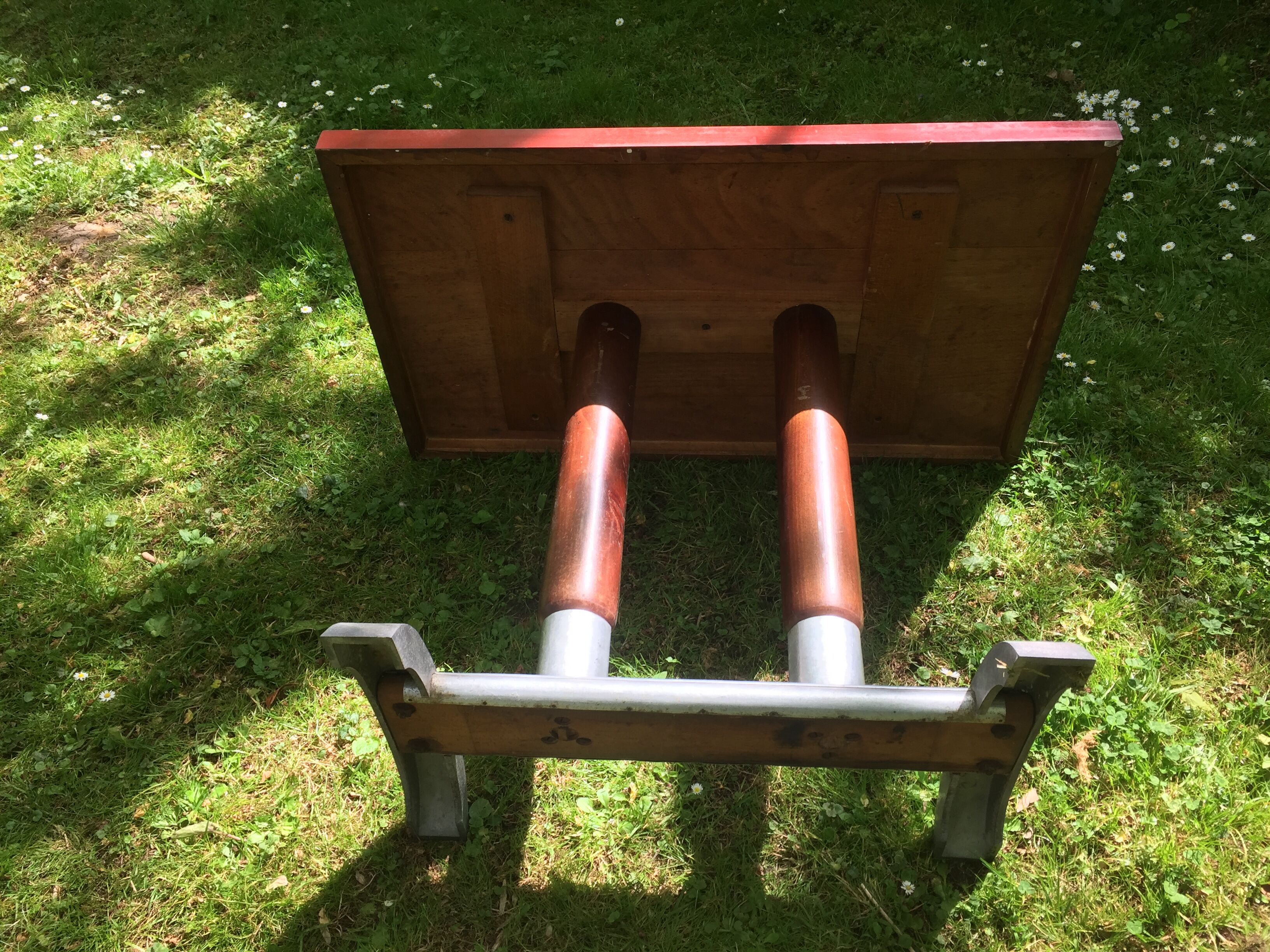 Bistro table 50s, top formica. 100 x 60 cm