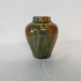 Vase emailed art deco