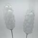 1970s chrome & wood floor lamp, restored , czechoslovakia