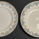 Pair of Saint Amand 20th century earthenware dinner plates
