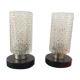 Paire de lampes vintage des années 60-70