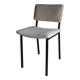Black metal boucle chair | Kembo | Netherlands | 1960s
