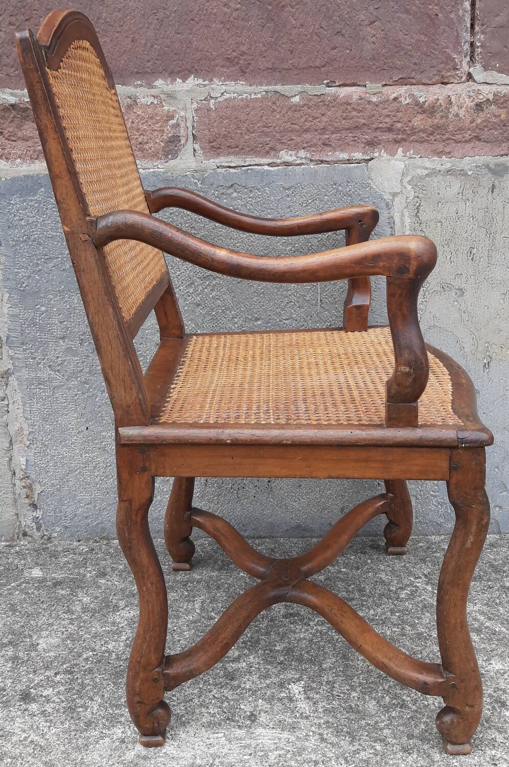 Fauteuil canné, 18ème siècle