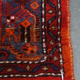 Rug with Mainly Red Tones and Patterns – 217 x 128 cm