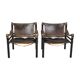 Pair of Sirocco armchairs by Arne Norell, Sweden, 1960s