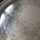 Plateau en argent WM. Rogers diamètre 26 cm comme neuf