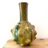 Moroccan terracotta vase