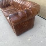 Sofa Chesterfield Brown