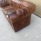 Canapé Chesterfield Marron