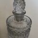 Ensemble de 2 flacons cristal et verre