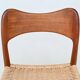 Arne Hovmand Olsen set of eight dining chairs in oak Mogens Kold Denmark 19