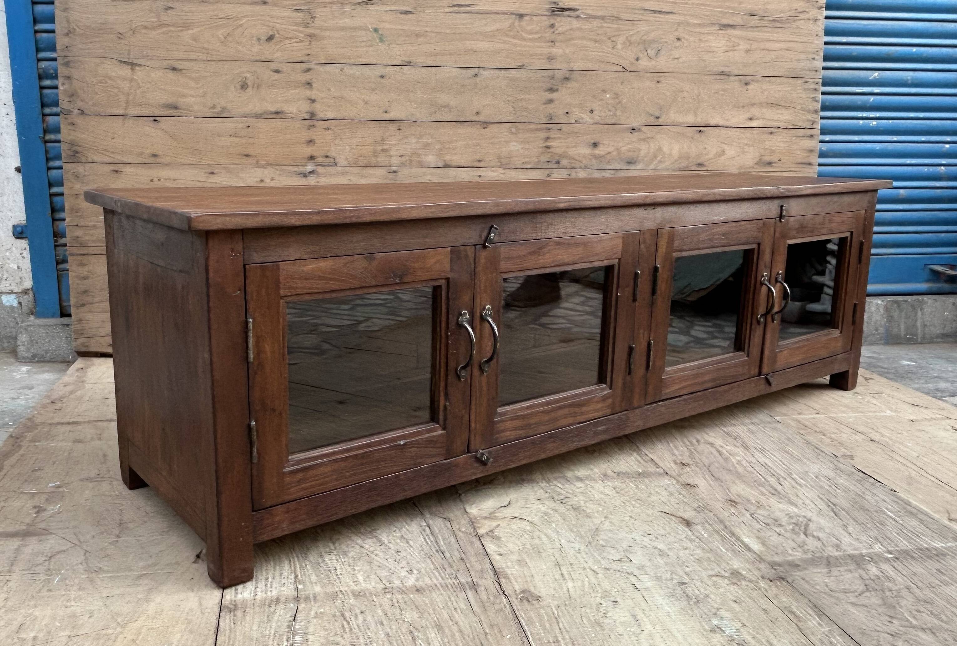 Buffet TV cabinet in Burmese teak